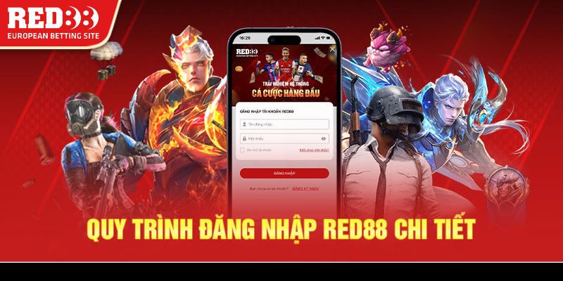 Hướng dẫn đăng nhập RED88 chi tiết từng bước
